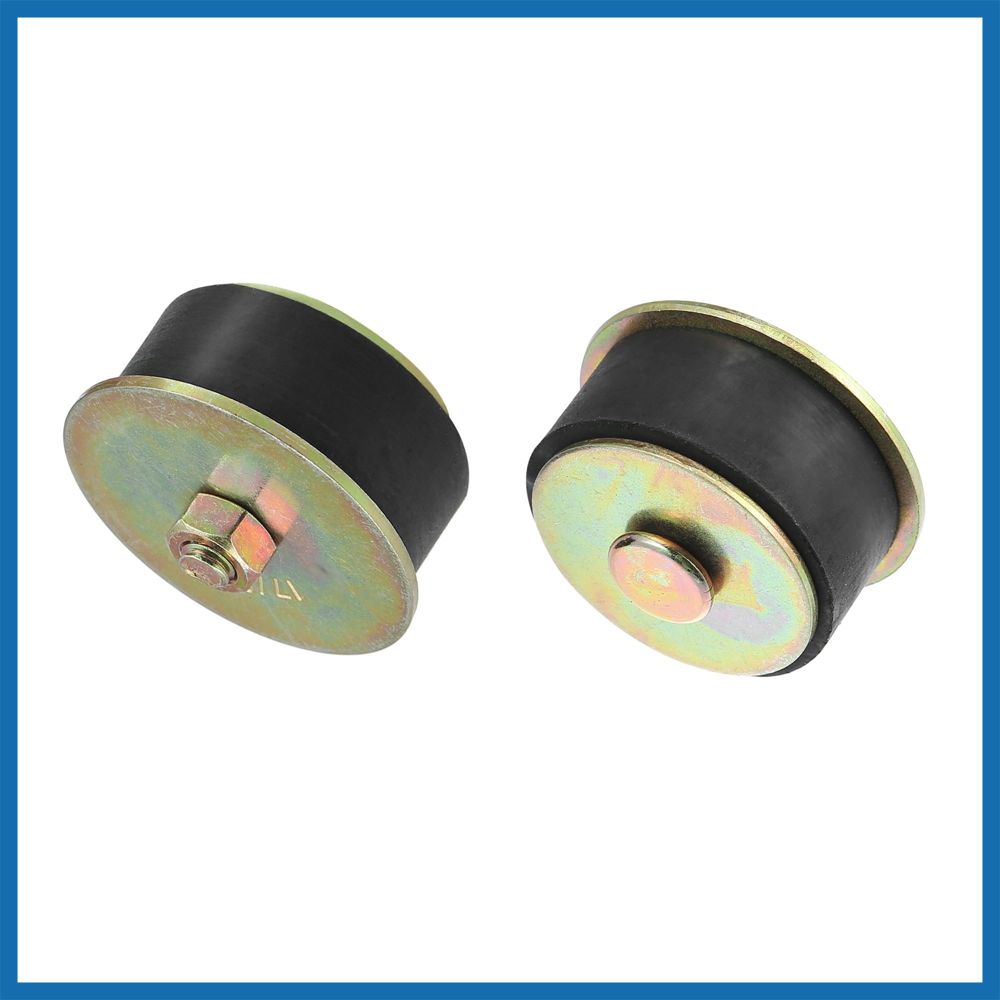 A ABSOPRO 2pz Auto Gomma Espansione Congelamento Spina Adatto 1-7/8" a 2" 47mm-50mm Sostituzione dell'articolo