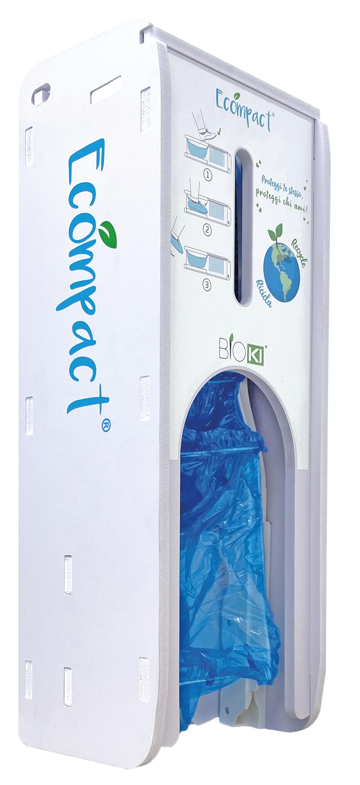 Dispenser di calzari monouso: Ecompact + 120 Calzari Monouso