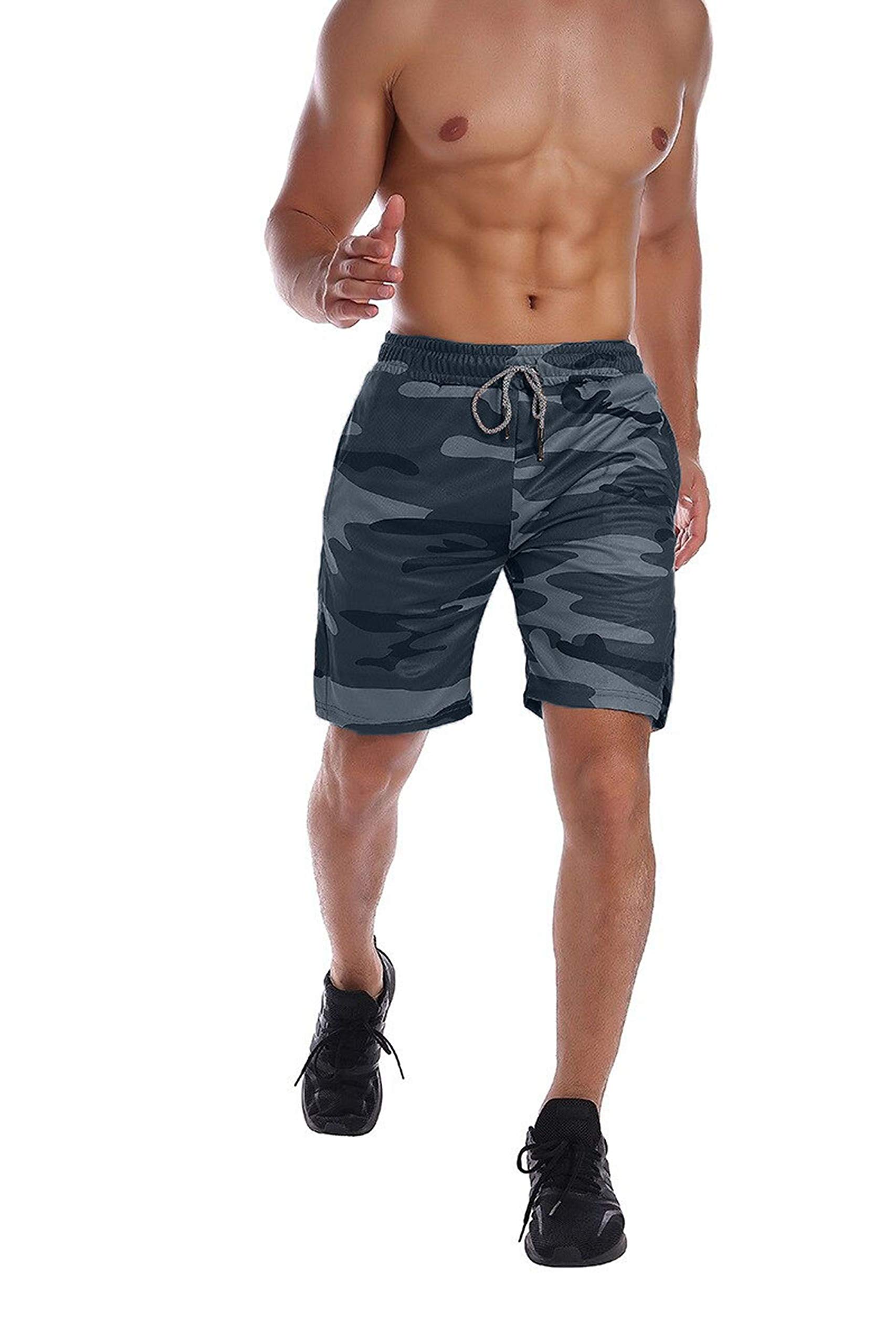 Gadgets Appliances Mens Running Shorts,Workout Running Shorts for Men, Gym Yoga Outdoor Sports Shorts Pants with Pockets - Set of 1