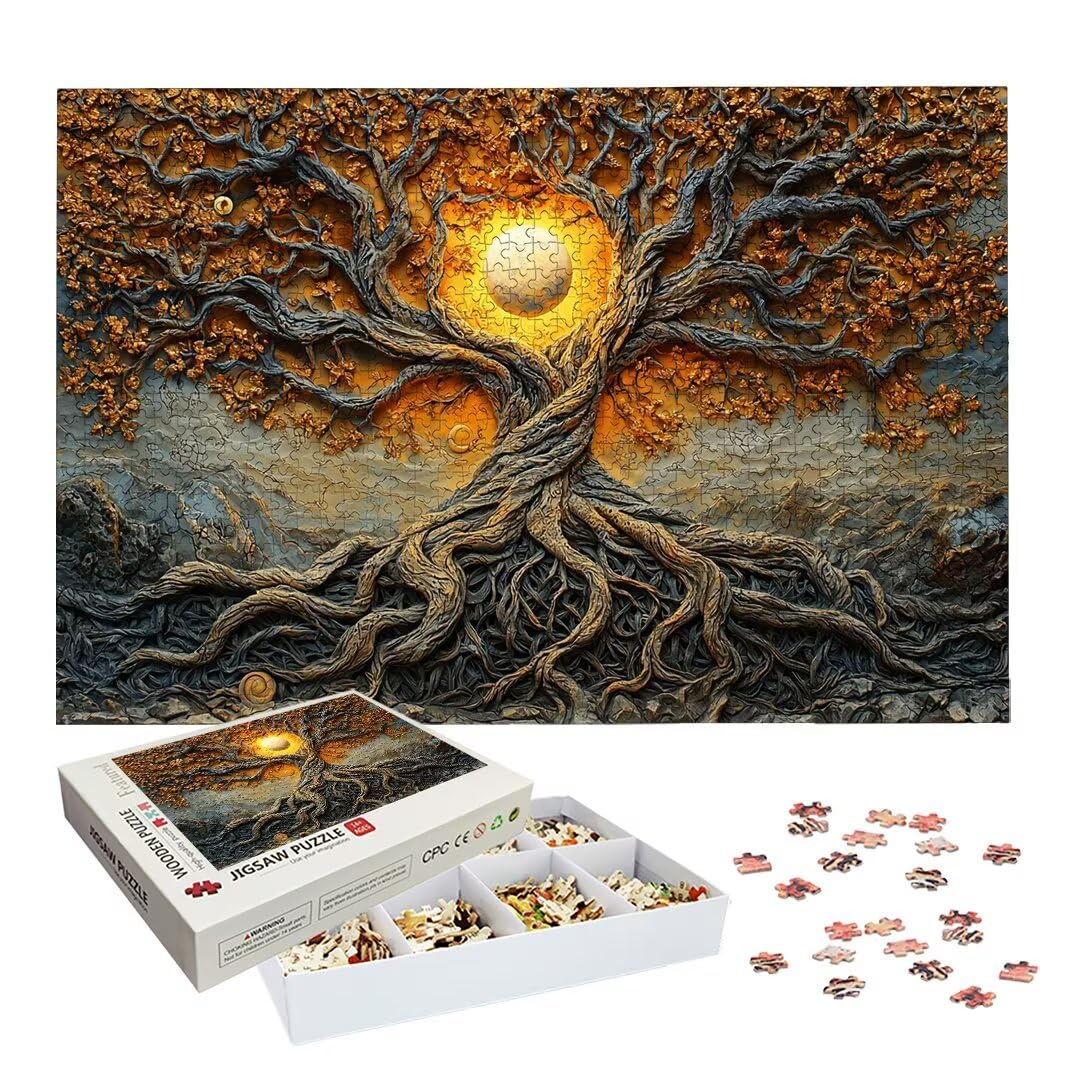 Puzzle Albero, Puzzle 1000 Pezzi per Adulti, Regalo Donna/Uomo -2427