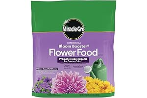 Miracle-Gro Water Soluble Bloom Booster Flower Food: Nurture Your Blooms to Perfection