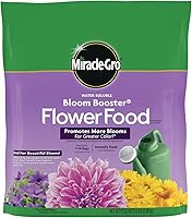 Miracle-Gro Water Soluble Bloom Booster Flower Food 5.5 lb - More Blooms for Roses, Hydrangeas, Hibiscus & Flowers