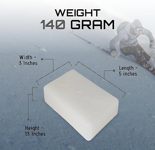 Miniatura 6 de ZUMWax - Cera de esquí y snowboard - Preparación de la base, limpiaviajealmacenamientotienda - 3.53oz - Excelente cera de almacenamiento de verano