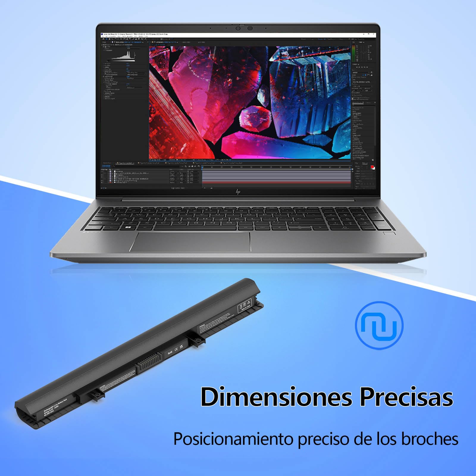 3150mAh Batería para Toshiba Satellite L50 L50-B PA5185U-1BRS C50-B L50D L50C PA5186U-1BRS PA5195U-1BRS PA5184U-1BRS C50 C50-B-14D C55 [45wh / 4Cells]