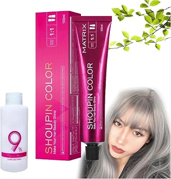 No Bleaching Natural Hair Nourishing Coloring Hair Dye For All Hair Types Grey