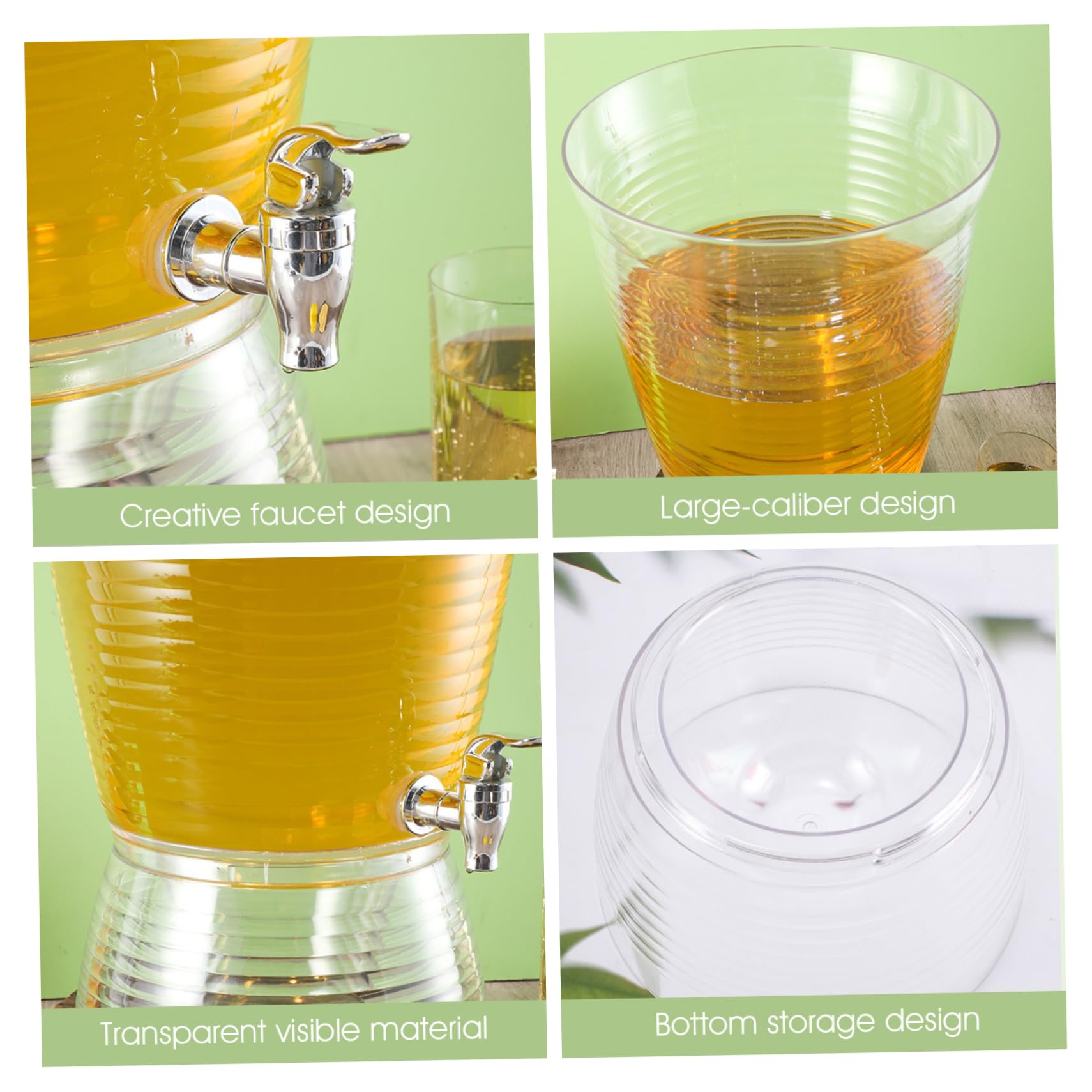 Dispensador de bebidas con soporte, dispensador de bebidas para fiestas con espita, de gran capacidad para reuniones interiores y exteriores, whisky
