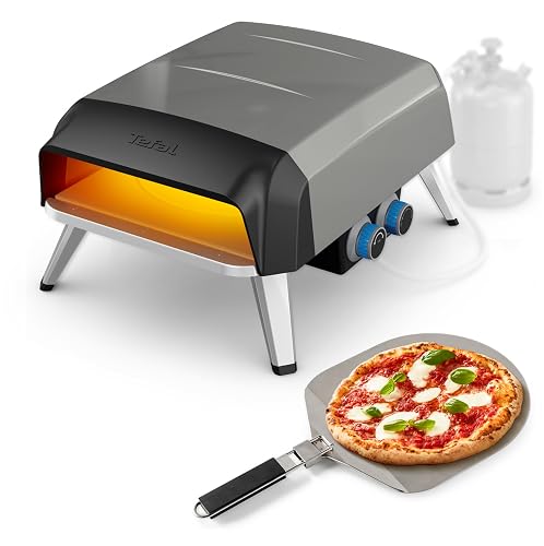 Tefal Pizza Pronto Gaz, Pierre rotative à 360° pour cuisson