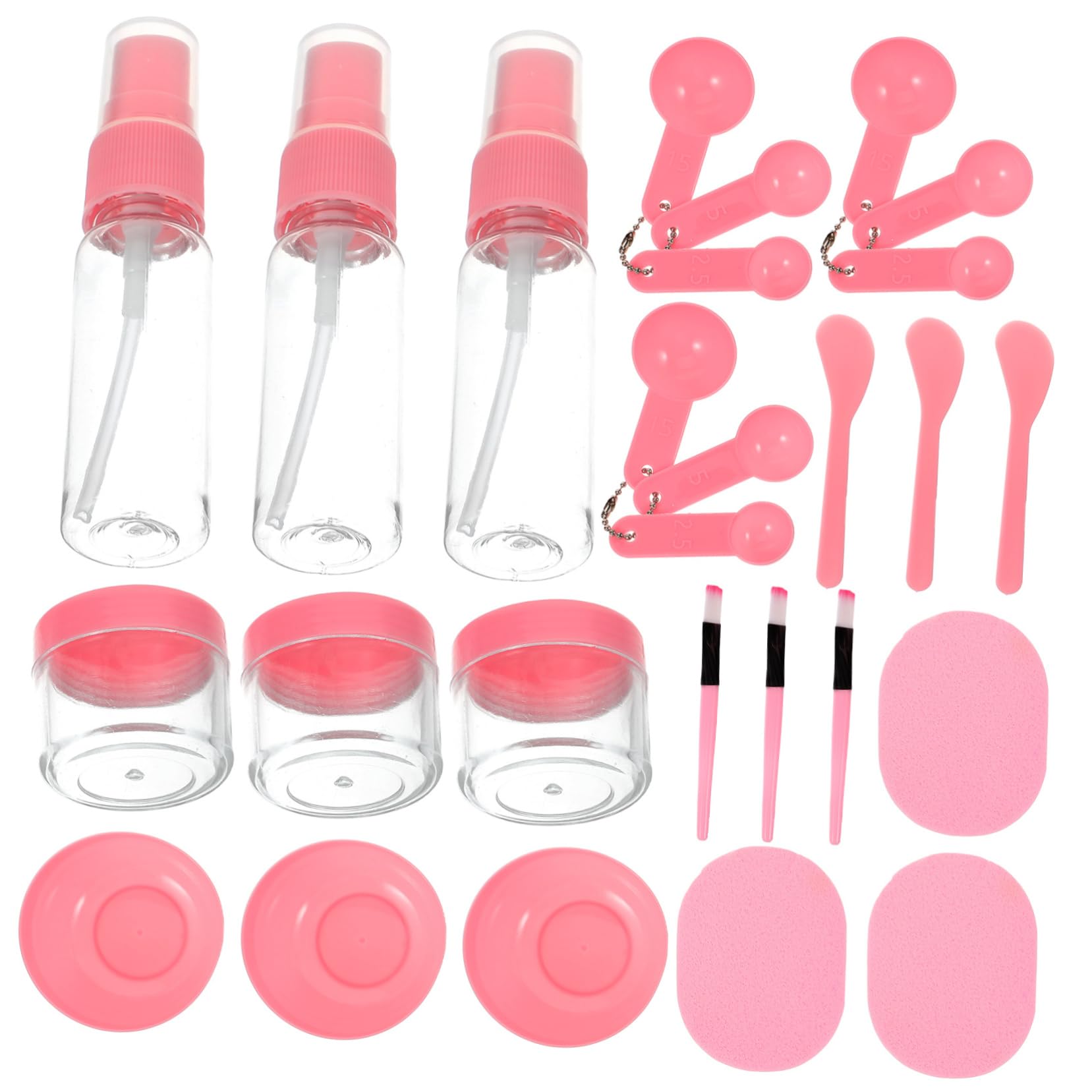 OSOLADY Facial Mixing Bowl Set 27 Piece Face Mask Tool Set Stick Reusable Safety Material