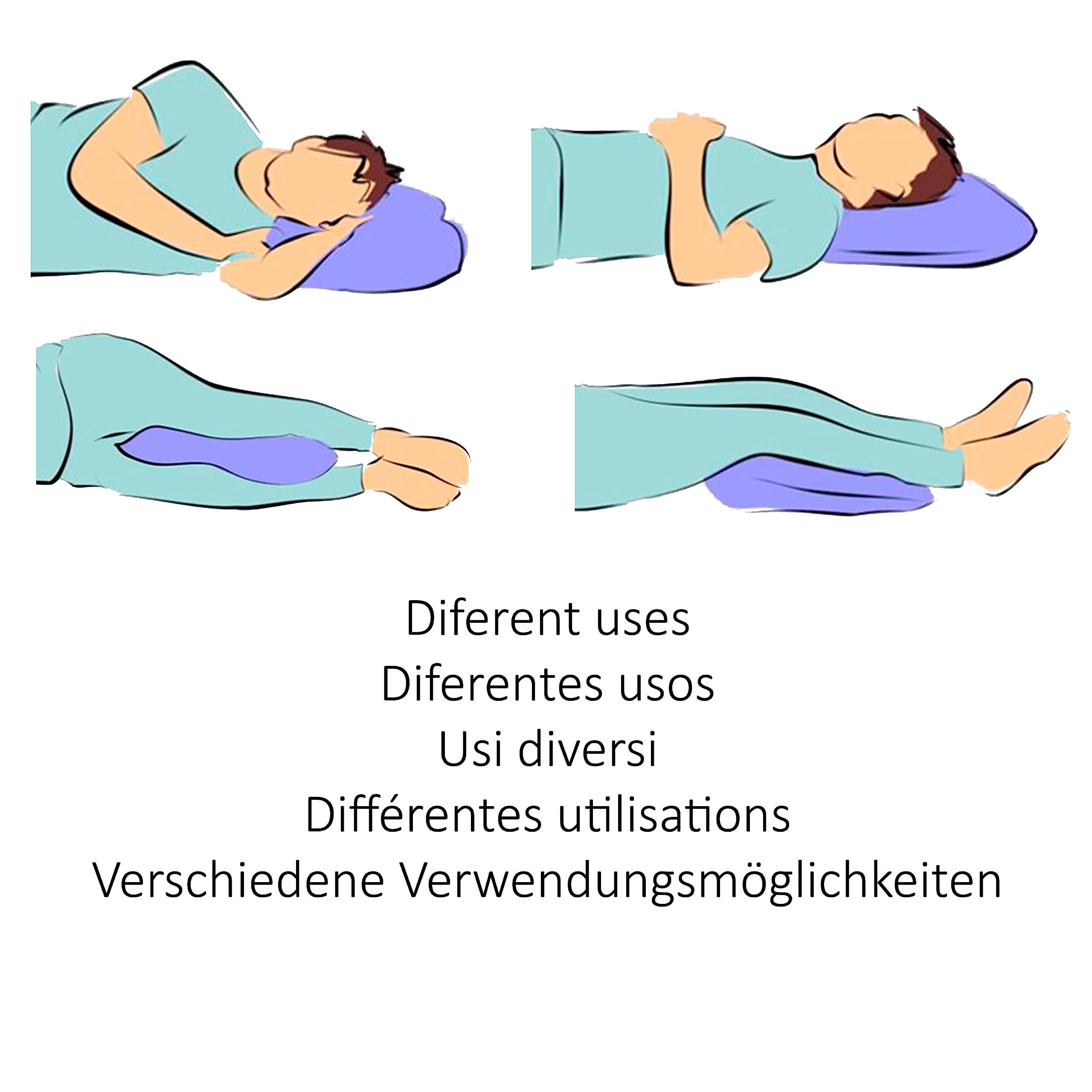 Heromask Cuscino Gel Rinfrescante da Viaggio per Dormire Meglio |Leggero, Pieghevole, Compatto | Cuscino Raffreddante per Notti Estive | Cuscino da Viaggio Raffreddante con Tecnologia Gel