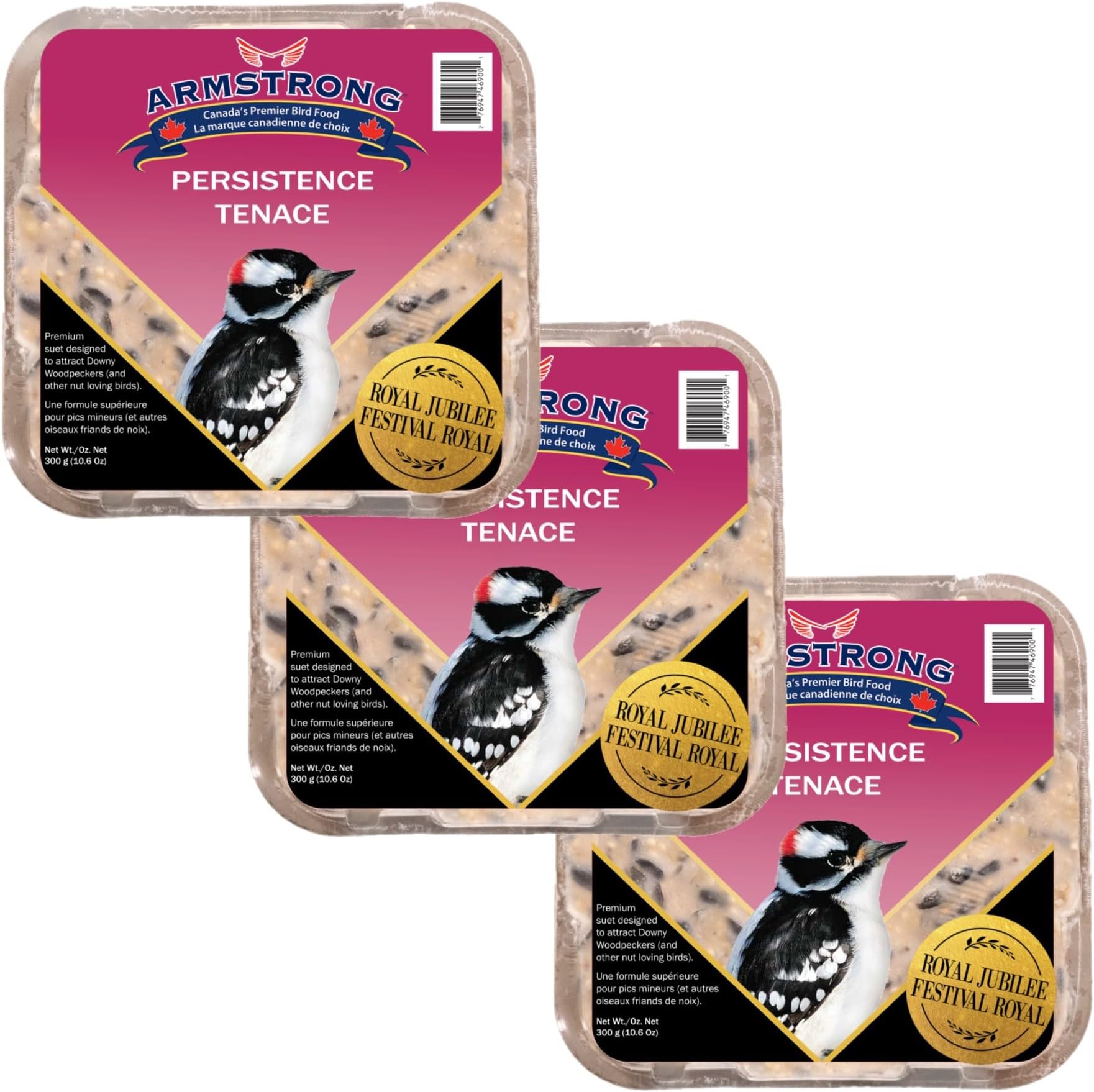 Armstrong Royal Jubilee Suet, Persistence, Wild Bird Food for