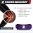 Sleeve Stars Swedish Brand Patellar Tendon Support Strap for Women & Men Effective Osgood Schlatter Knee Brace Youth & Kids Knee Brace with 3 Adjustable Length fits 7-15 (Single/Dark Purple/Kids)