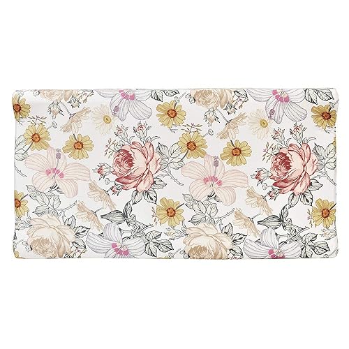 Miniatura 2 de Funda elástica para cambiador, ultra suaves, de algodón puro, seguras y cómodas, lavables a máquina, para cambiador de pañales, para niñas y niños,