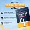 Vitamin D3 2000 IU – 365 Tablets – High Dose: Only 1 Tablet Every 2 Days (1000 IU Day) – Laboratory Tested Premium Quality without Additives – Vegetarian & Safe – 4 HIM & HER