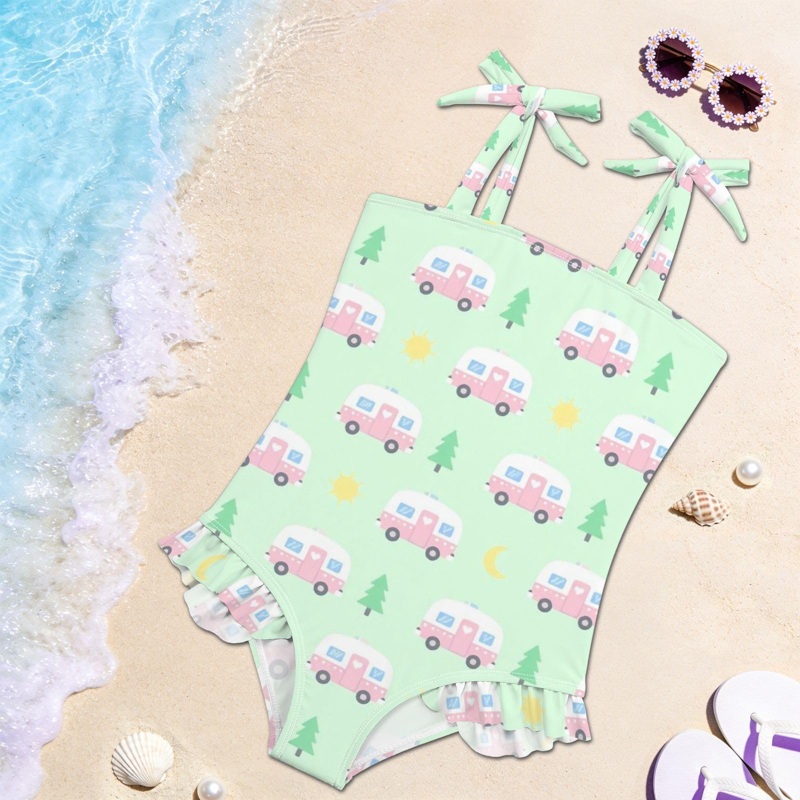 FRODOTGV Costumi da bagno interi per ragazze ad asciugatura rapida costume da bagno sportivo estivo costumi da bagno per bambino bambino