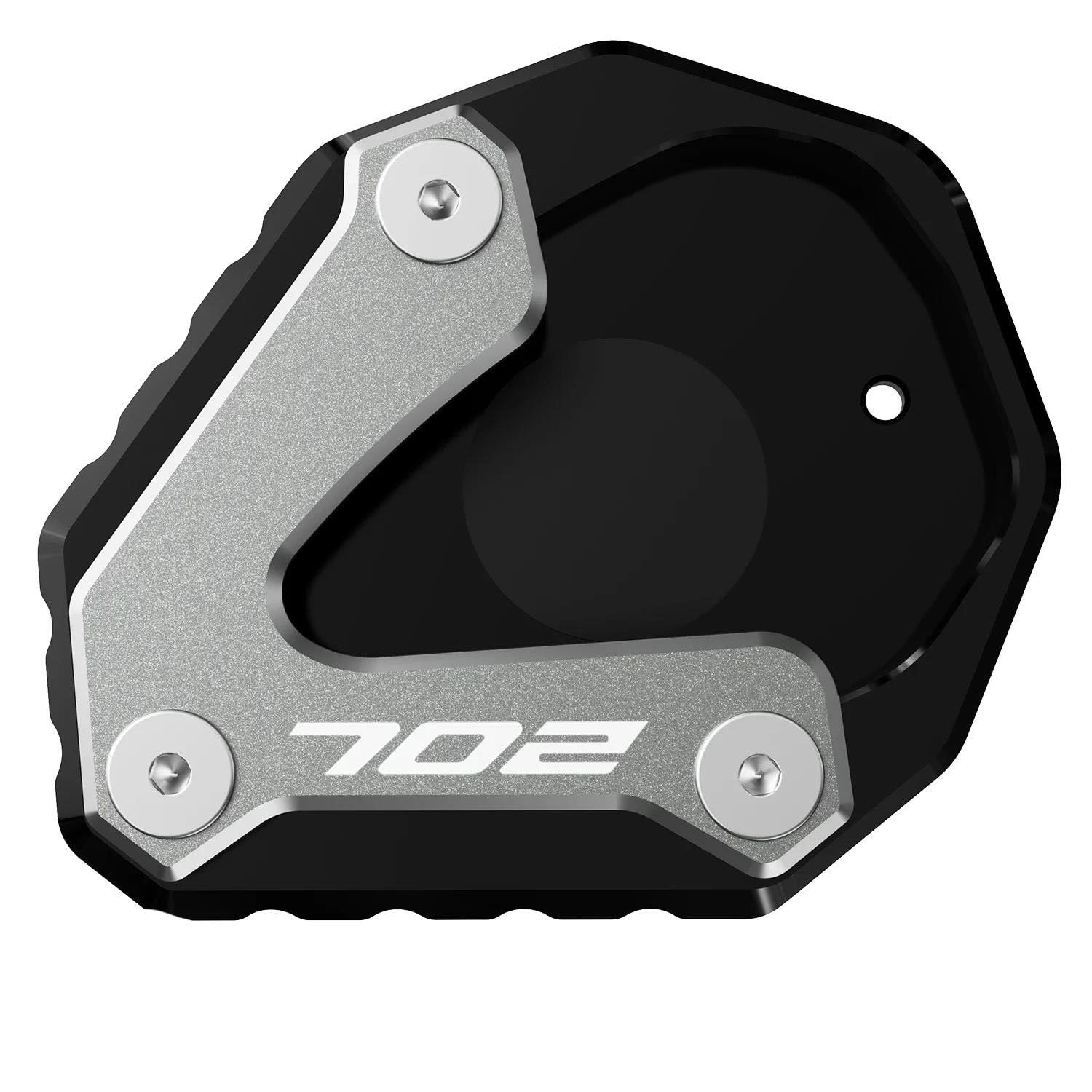 Plaque de béquille Benelli TRK702 en aluminium CNC anodisé finition Titanium-B durable