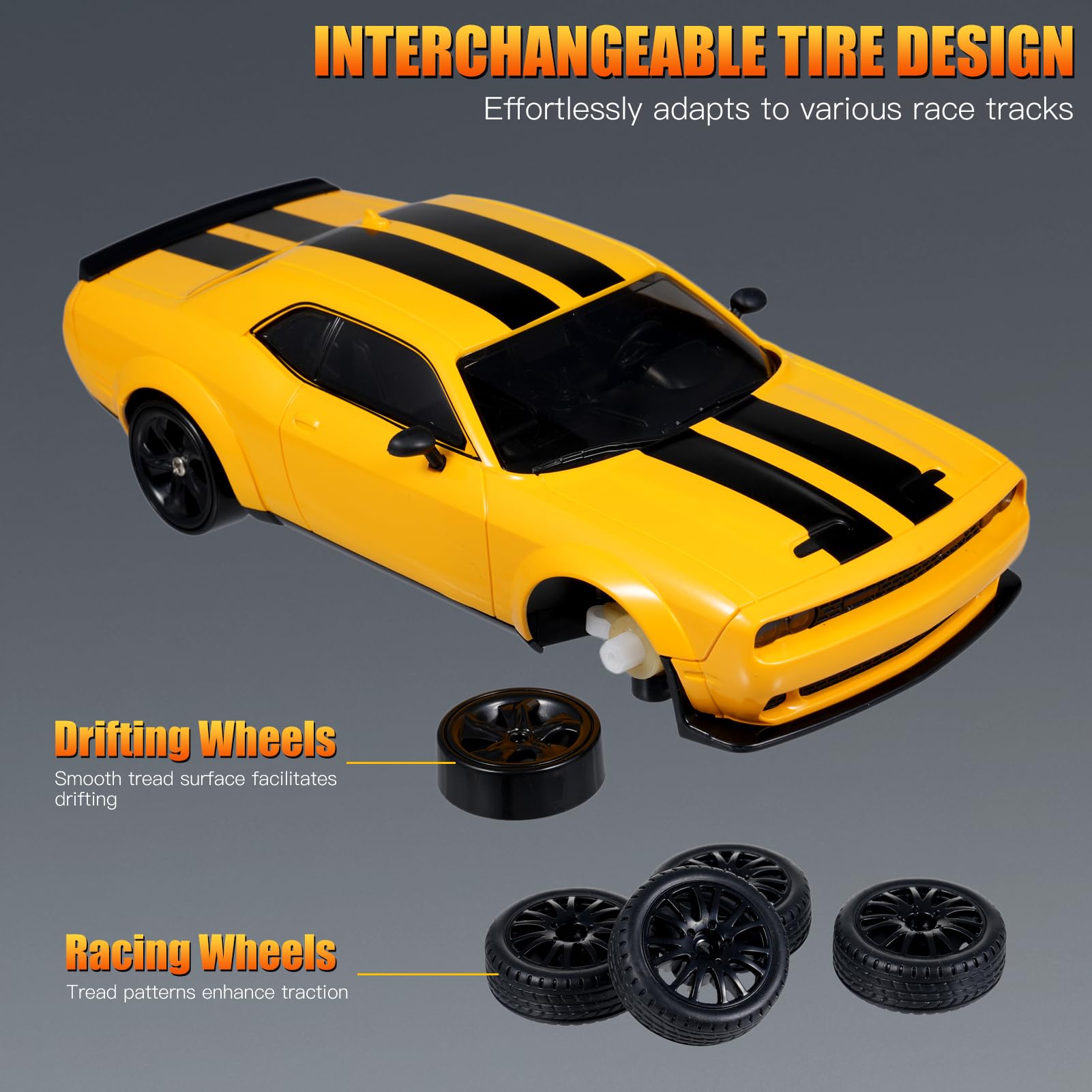 Amazon.co.jp: BCDYH リモートコントロールドリフトカー、2.4GHz