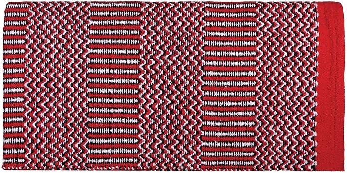 Dura-Tech Navajo Double Woven Western Saddle Blanket for Horses | Horse Comfort and Style | Perfect for Everyday and Show Ring | Washable | Double Woven Acrylic