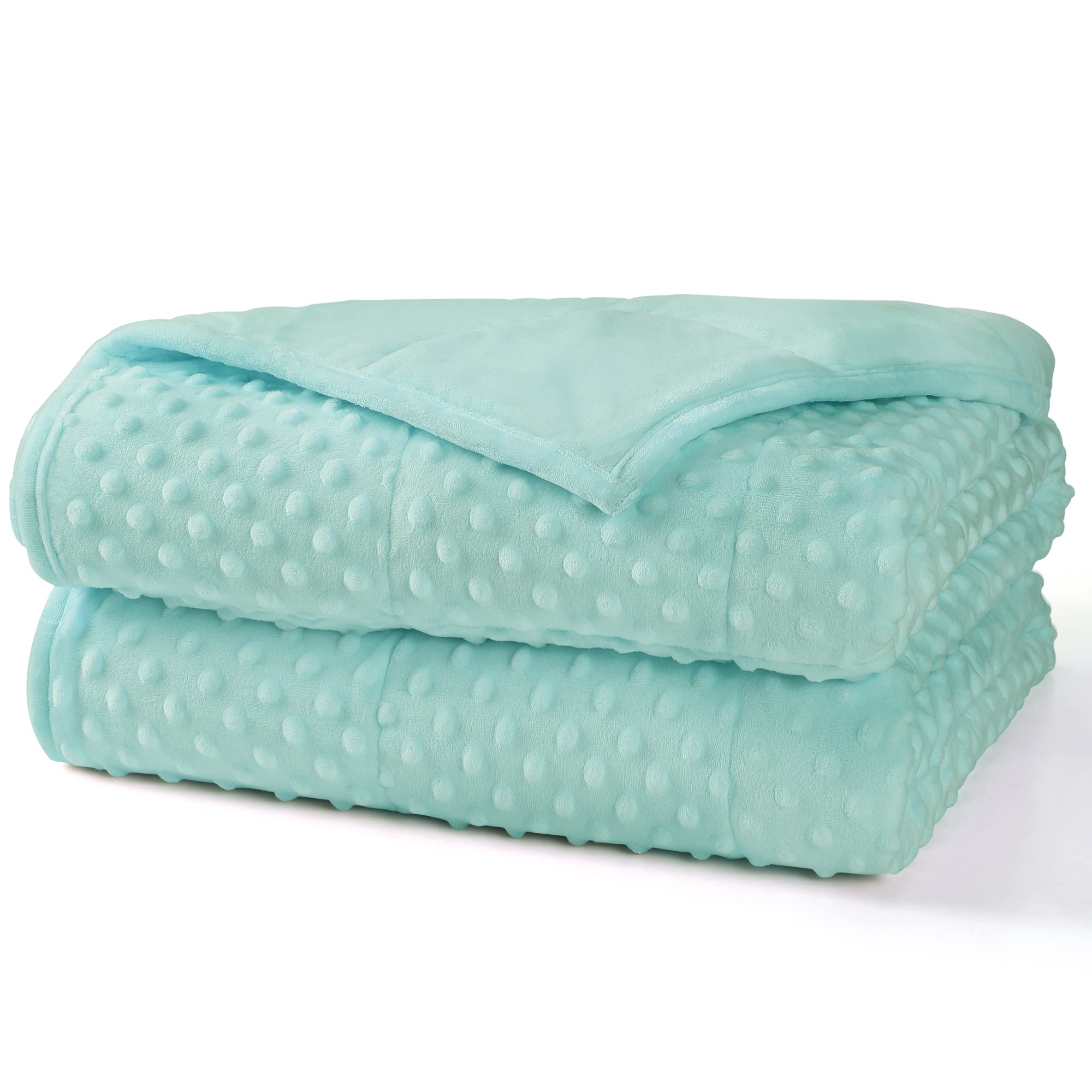 Alomidds Weighted Blanket, Luxury Velvet Weighted Blankets for Adults