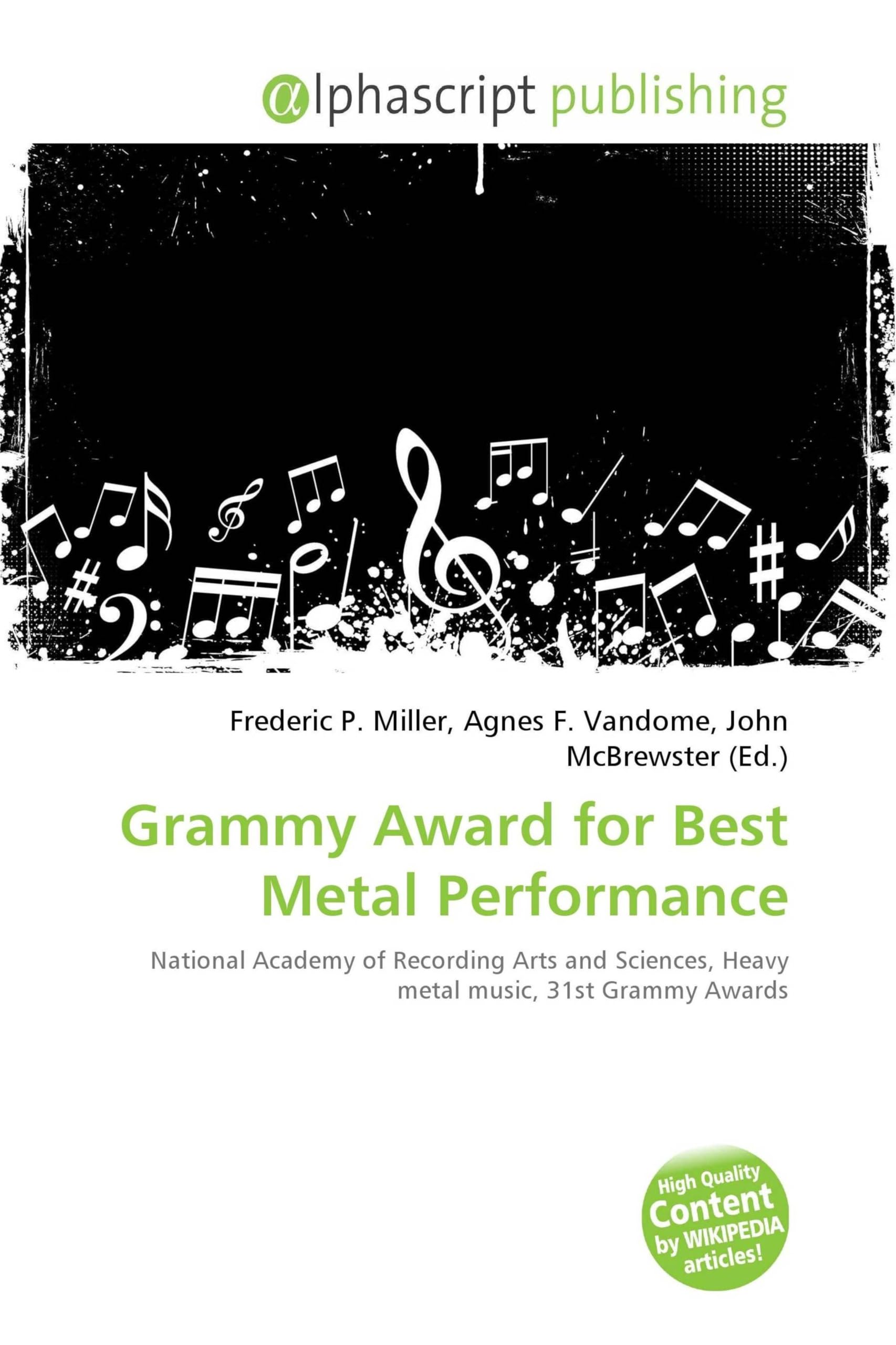 Grammy Award National Academy : réplique haut de gamme pour les collectionneurs de Metal