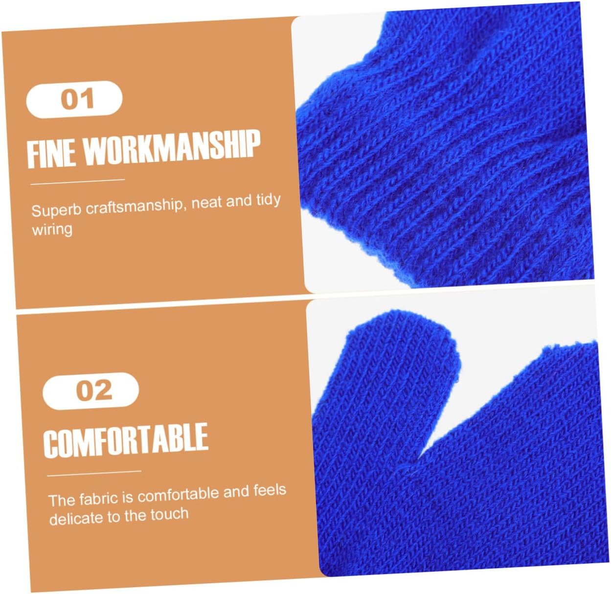 6pairs Boys and Girls Warm Mittens Soft Knitted Mitts for Ages Comfortable Full Coverage Gloves for Cold Weather Activities