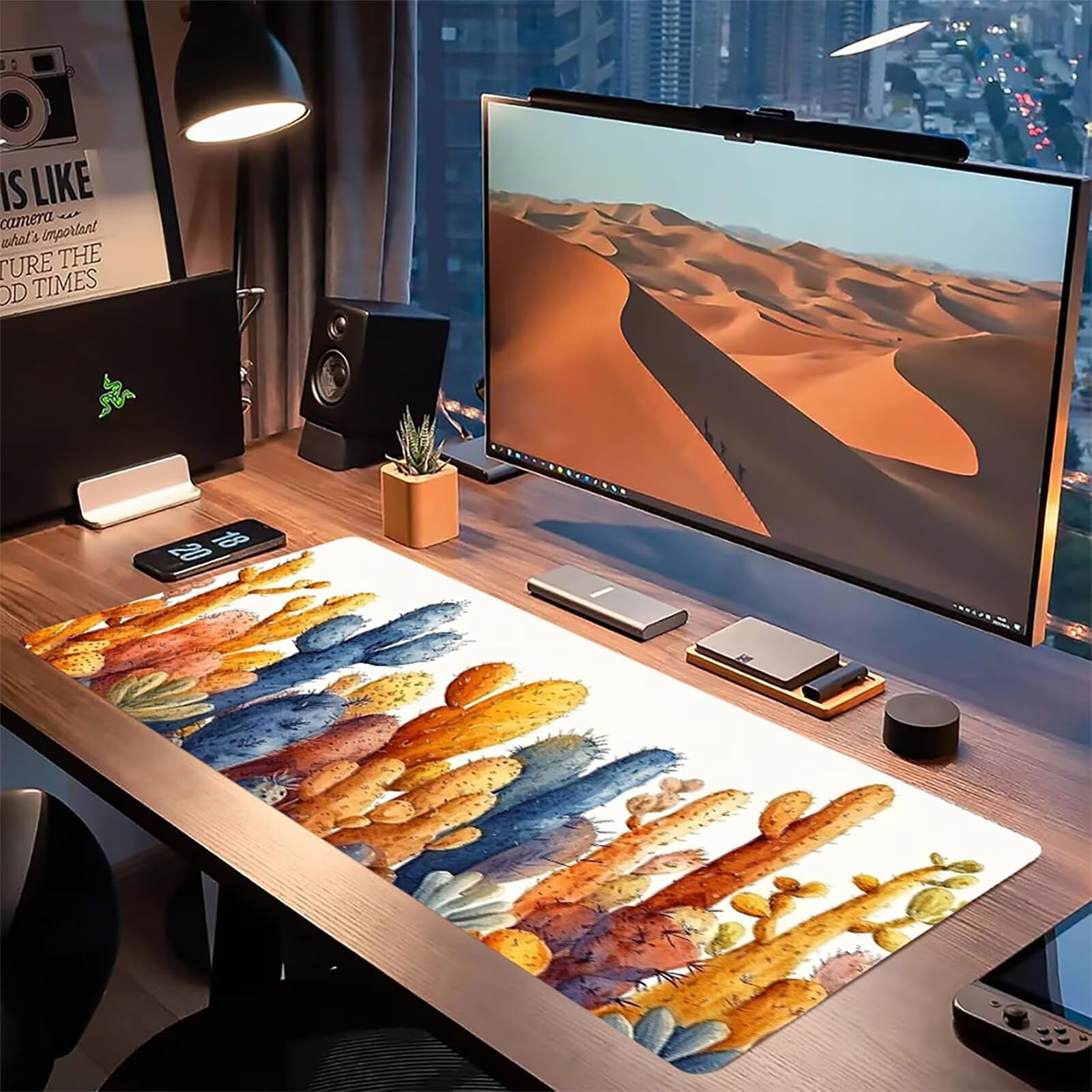 Podkładka pod mysz fabryczną XXL, podkładka pod mysz do gier XXL 1200 x 600 x 5 mm, podkładka na biurko dla graczy, bardzo duża bezszwowa mata na stół dla graczy, antypoślizgowa podstawa, wodoodporna