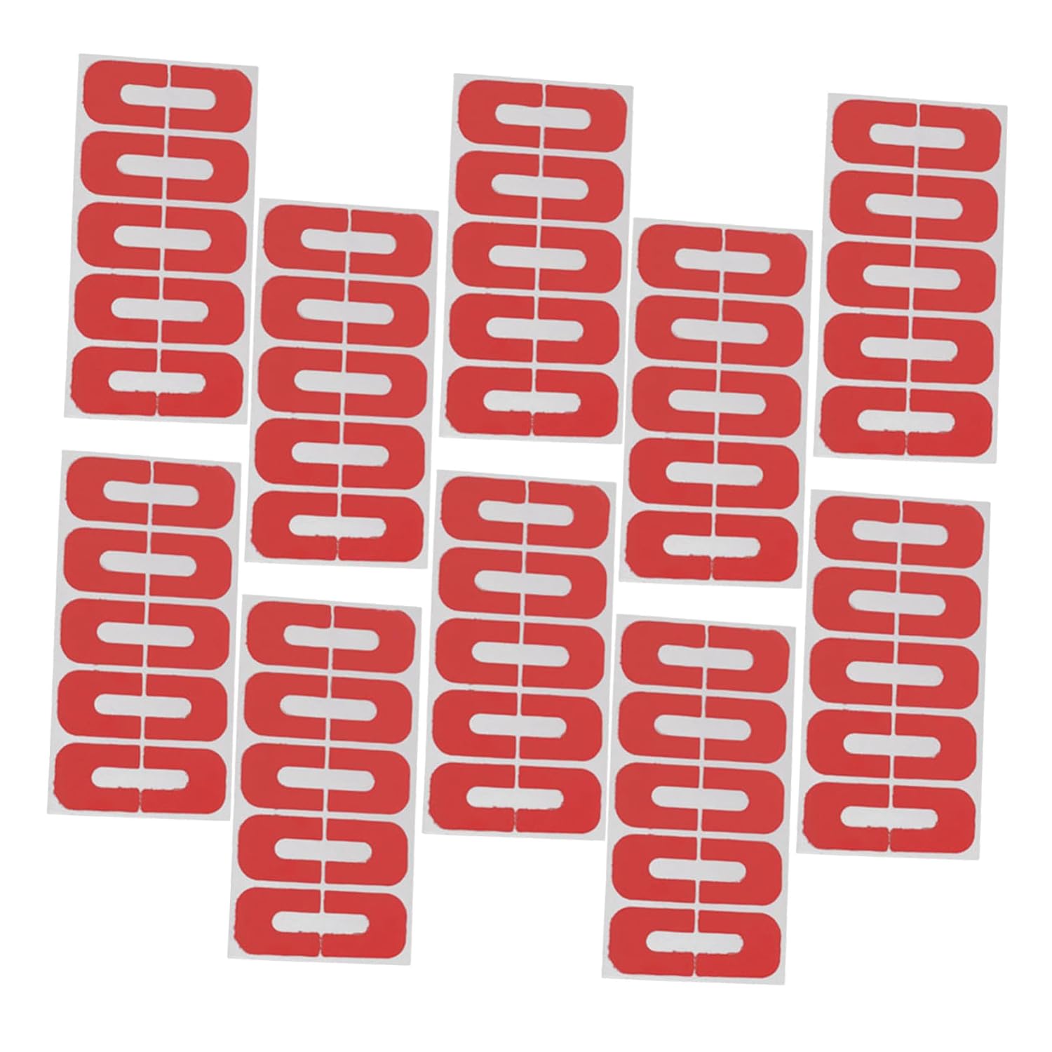 NOLITOY 100pcs Nail Polish Edge Protector U-shaped Cuticle Guards Peel-off Nail Stamping Cleanup Barrier Stickers for Manicure Accessories