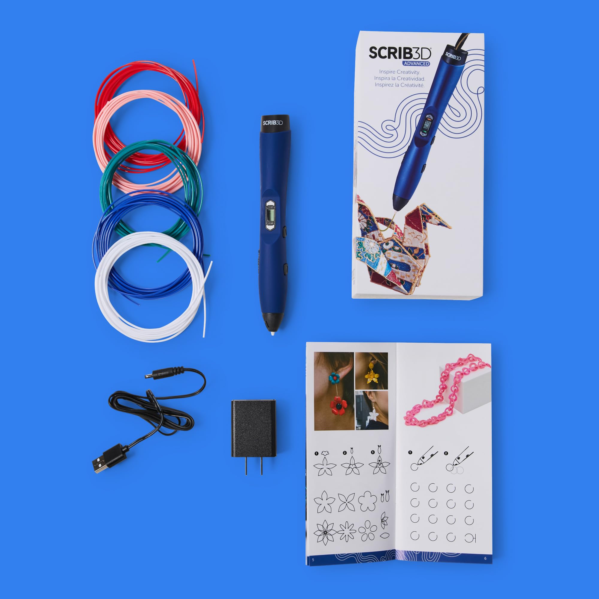 SCRIB3D Advanced 3D Printing Pen - Create in 3D! -5 SCRIB3D Advanced 3D Printing Pen - Create in 3D! -5