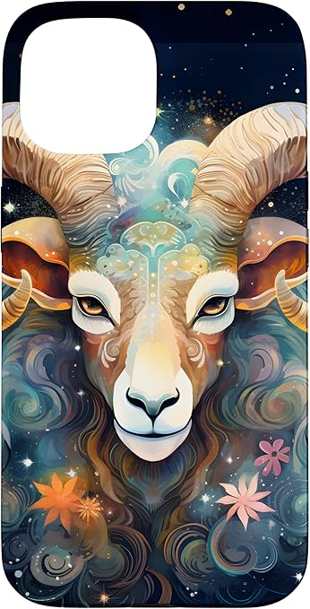 Aries Zodiac Symbol | Horoscope Sign | Star Aesthetic Case for iPhone 15