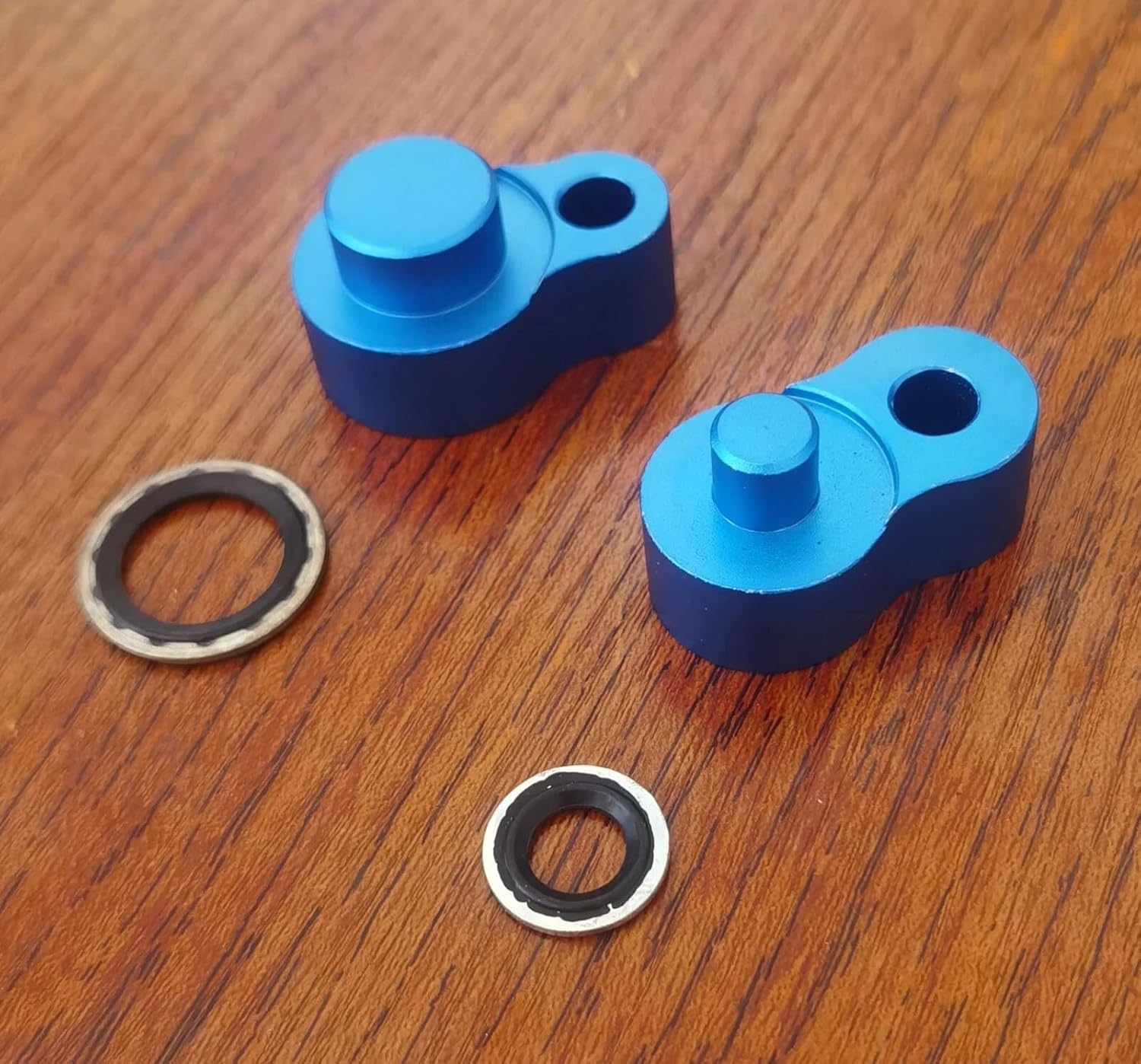 Rear A/C Block Off Kit for 2006-10 Jeep COMMANDER w/Block Style Fittings