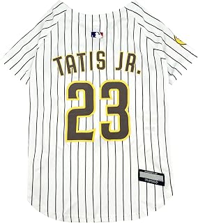 Pets First MLBPA - Fernando Tatis JR Pet Jersey - MLB New York Yankees Mesh Jersey, Medium Team Color