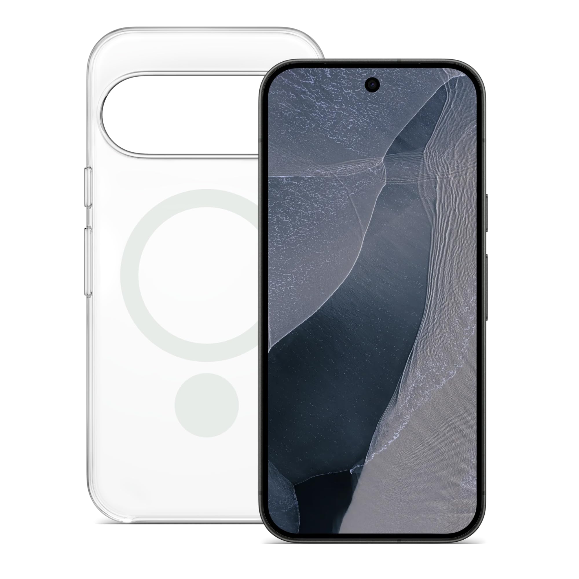 Google Pixel 11 Pro - Nero ossidiana, 512GB + Cover Pixelsnap Trasparente