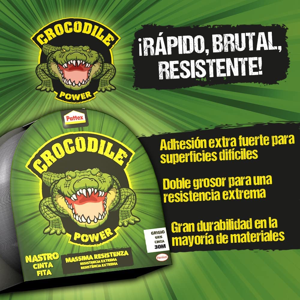 Nastro Telato Pattex Power Tape - Extra Forte, Impermeabile, 48mm X 5m, Per Riparazioni E Fissaggio, Bianco - Foto 7