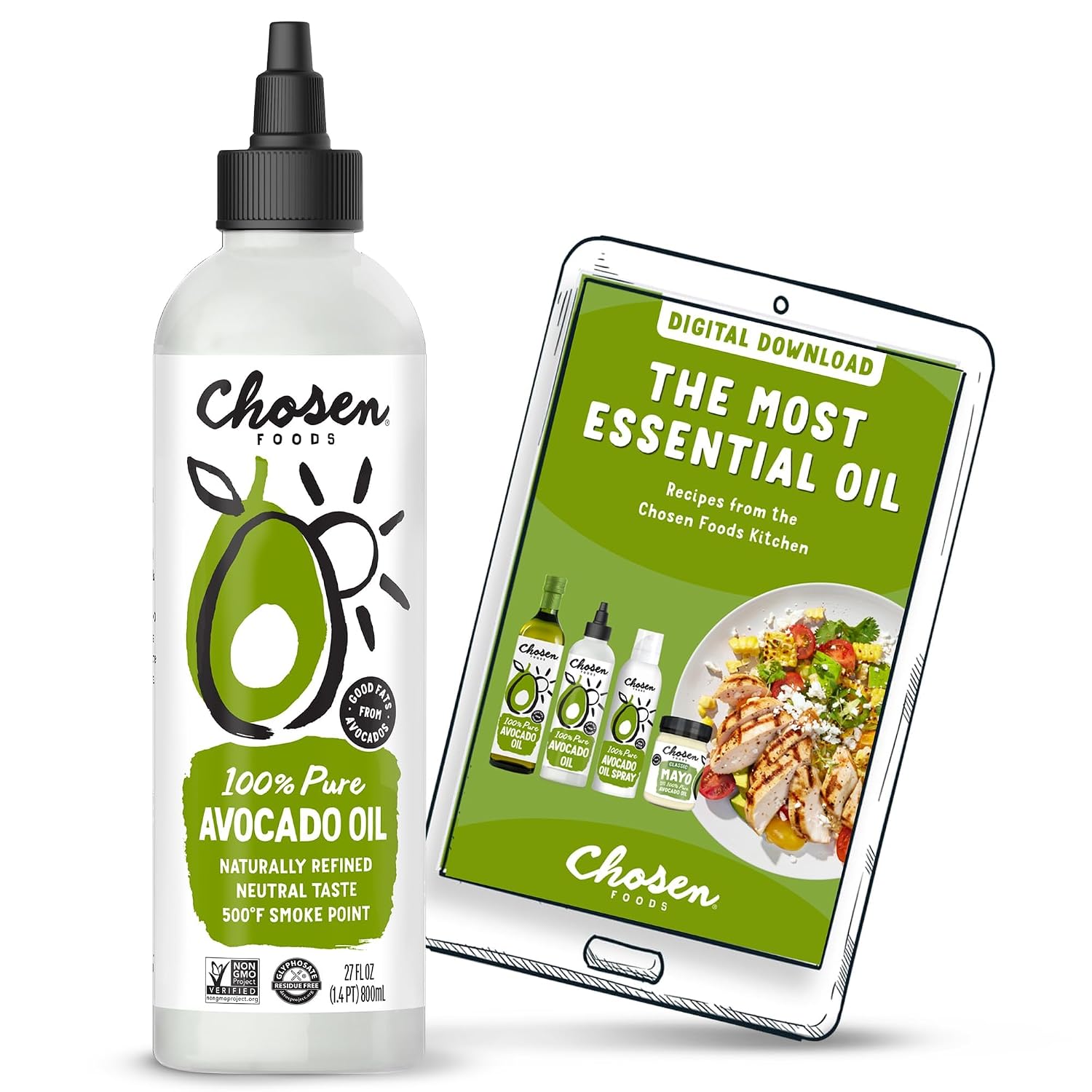 Avocado oil for searing