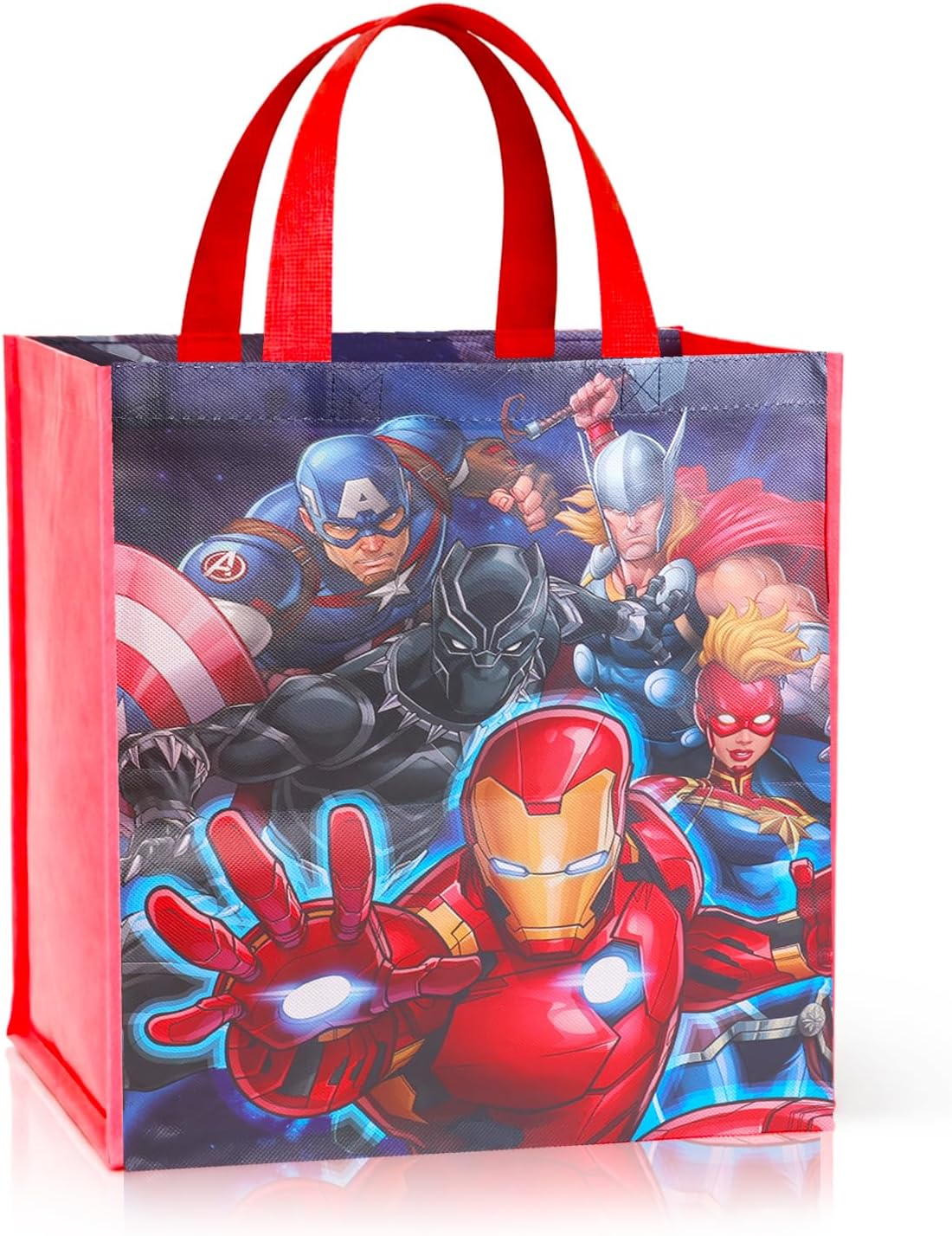 Marvel Avengers Tote Bags, Large Reusable Grocery Bag Bundle image 2