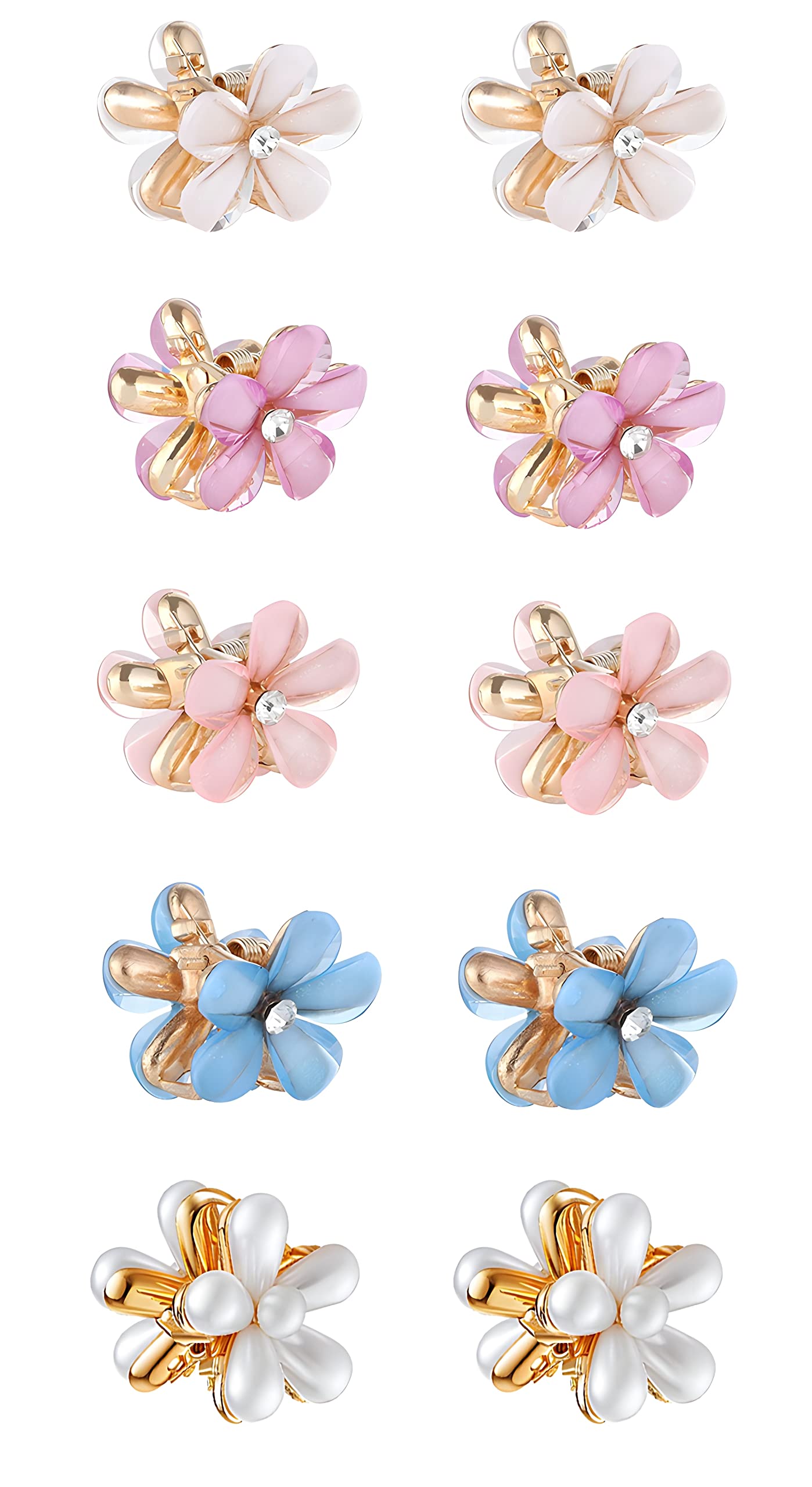 ANNA CREATIONS Korean Style Women's Set Hair Clip Mini Clutcher pin Hair Accessories set For Women And Girls