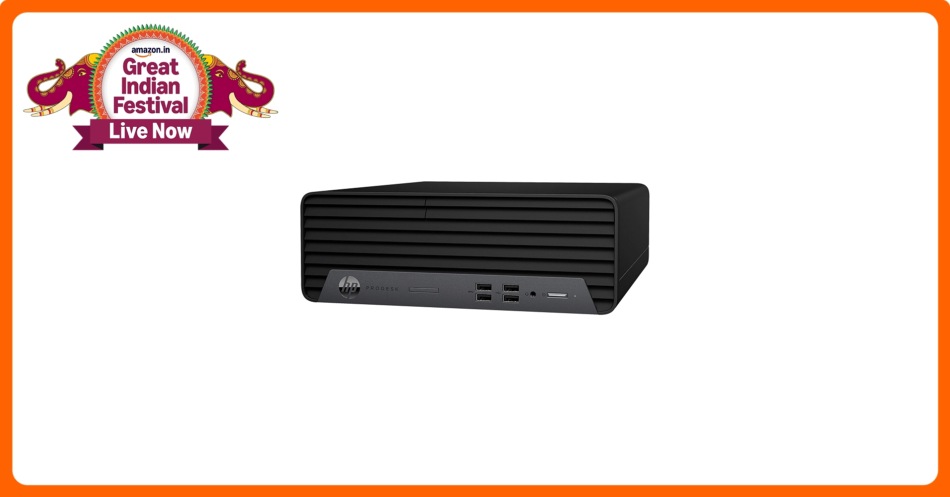 HP Business Desktop ProDesk 400 G7 Desktop Computer - Intel