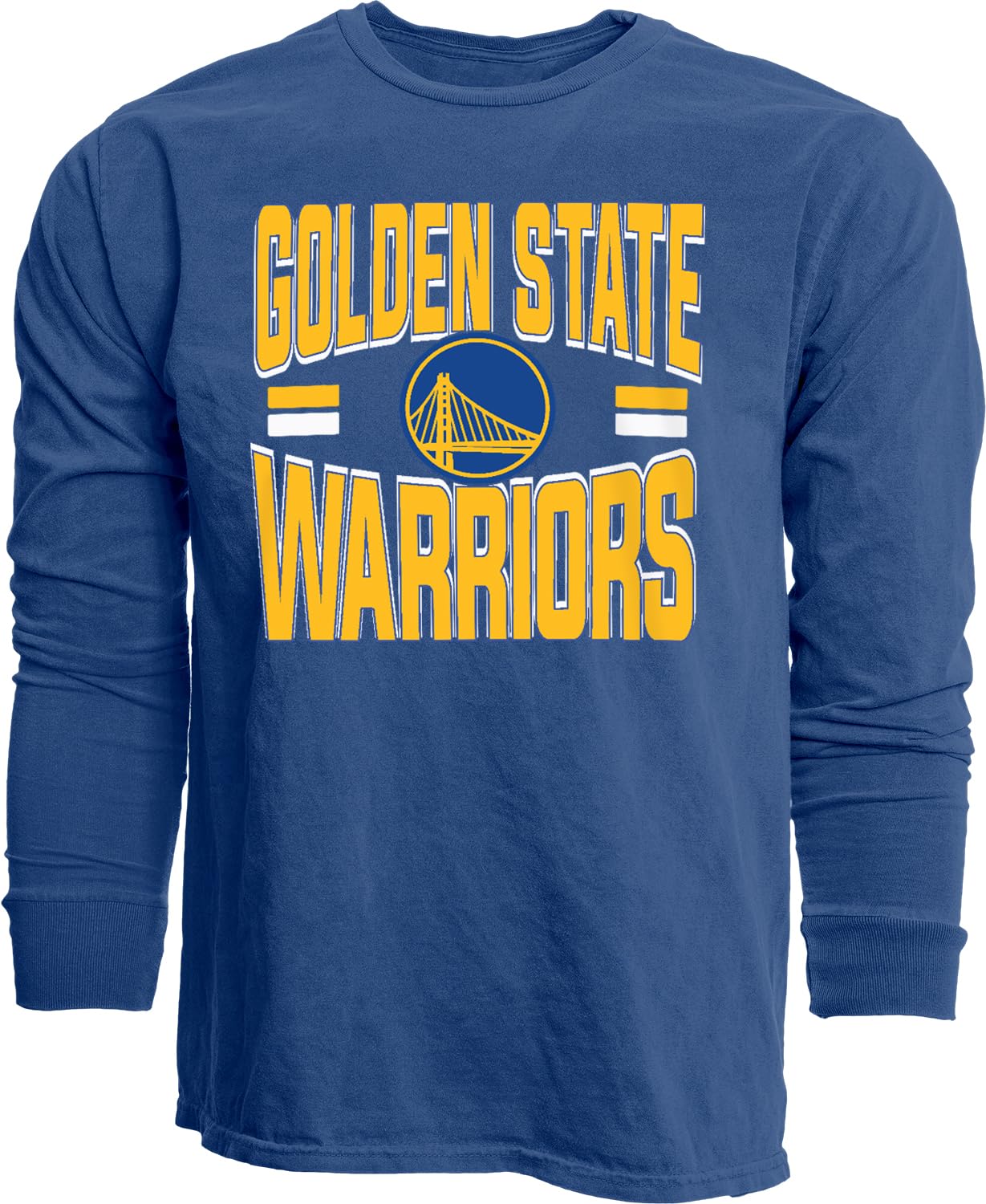 Blue 84 NBA Officially Licensed Long Sleeve T-Shirt Ringspun Bold Team Color โ image 1
