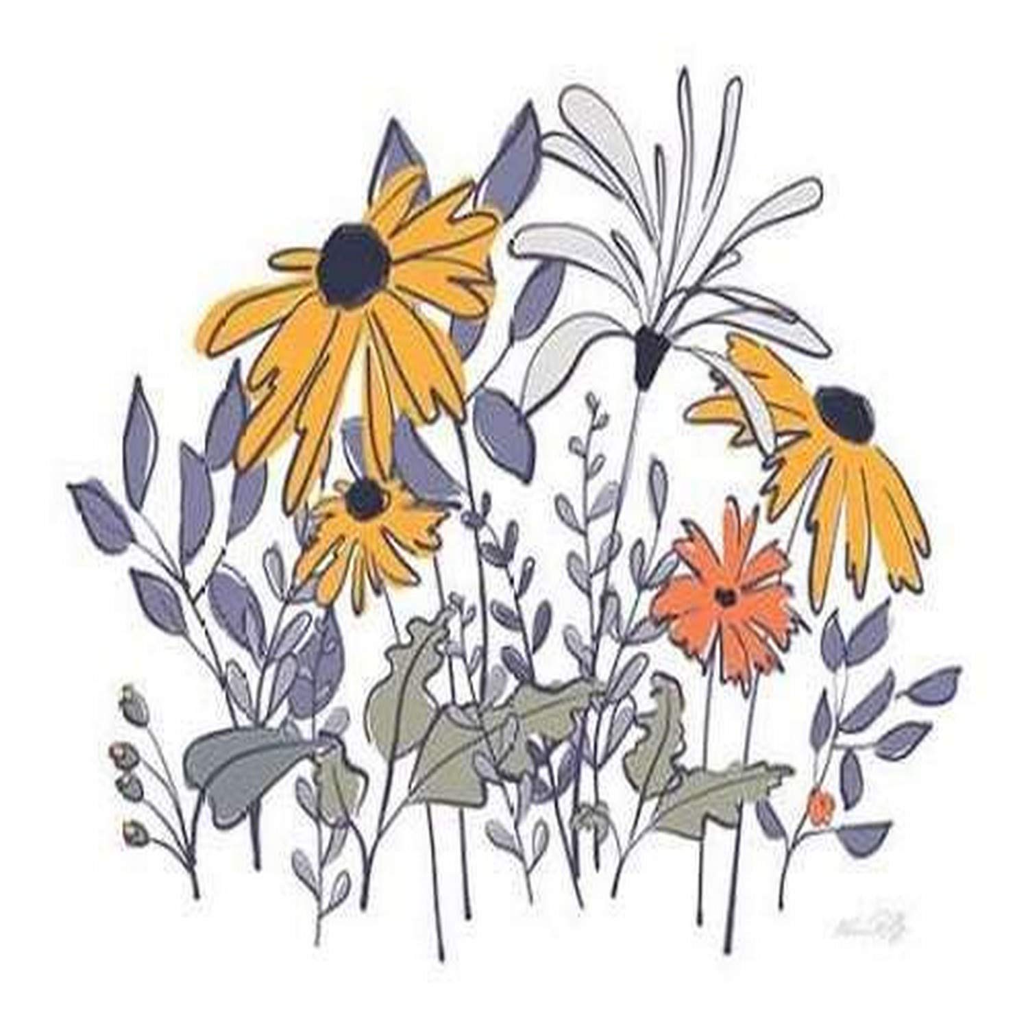 Primavera Garden II Poster Print by Kris Ruff (9 x 12)