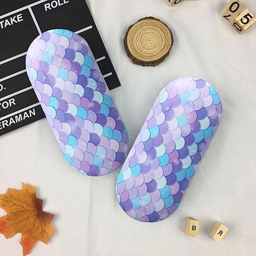 Miniatura 6 de AITIME Estuche portátil para lentes de contacto y lentes de contacto de doble cara 2 en 1, mármol, multifunción, duradero, compacto, kit de