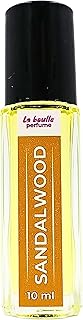 Sandalwood Roll-On Perfume - Long-Lasting Warm and Woody Fragrance - Vegan, Handmade, 10ml Rollerball