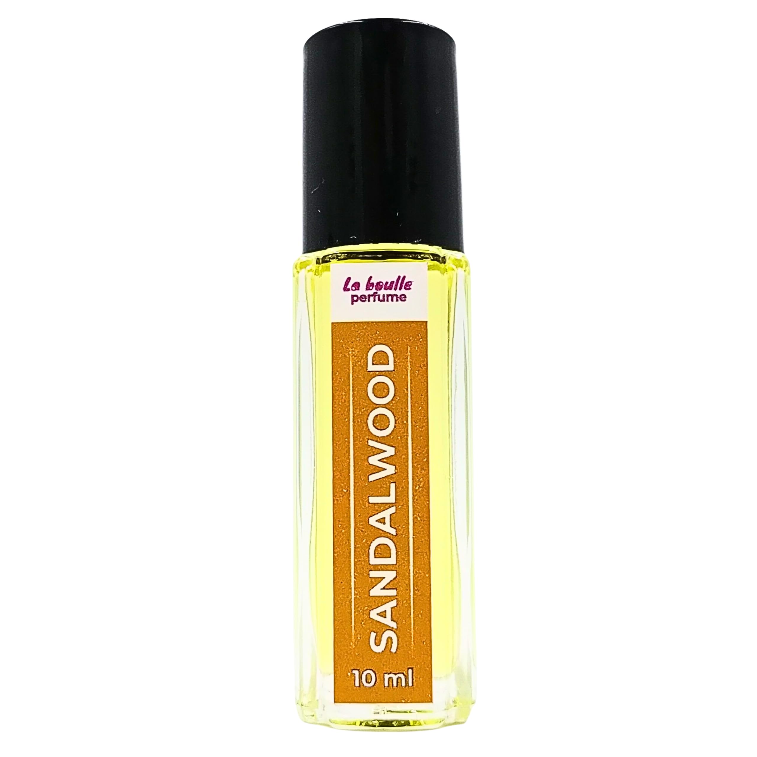 Sandalwood Roll-On Perfume - Long-Lasting Warm and Woody Fragrance - Vegan, Handmade, 10ml Rollerball