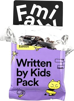 Card Against Humanity Family Edition: Written Edition by Kids Pack
