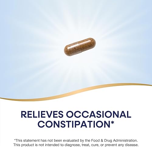 Miniatura 3 de Nature's Way AloeMaxLax con Cascara Sagrada, alivio ocasional del estreñimiento*, 100 cápsulas veganas