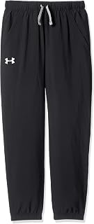 Under Armour Boys Phenom Pants, Black (001)/White, Youth Small
