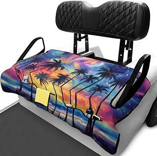 BIGCARJOB Golf Cart Towel Seat Covers Blanket Golf Cart Seat Cover Cute Carts Seats Decorations