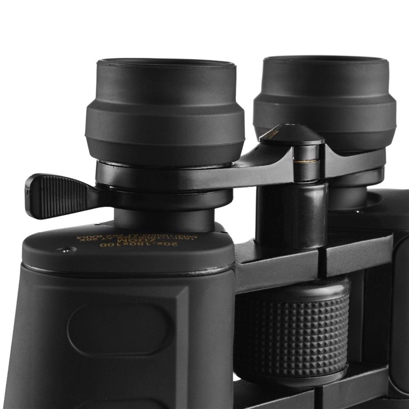KKXXYQFC Jumelles pour Adultes Haute Puissance, Jumelles à Zoom 20-180X100, télescope Puissant, étanche, Grand Angle, Longue portée, Jumelles oculaires
