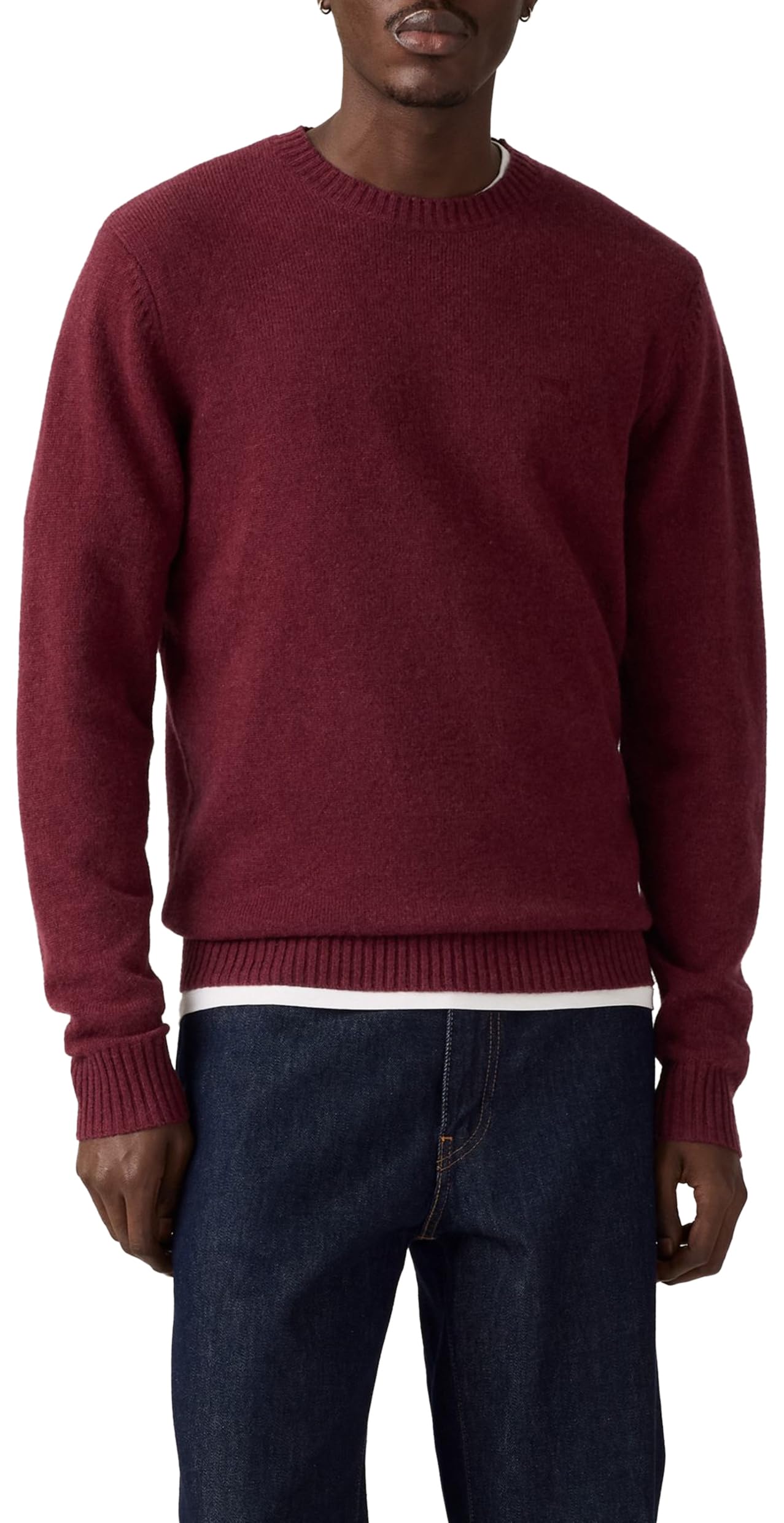 Levi's Men's Purple / Tawny Port Original Housemark Sweater - 2XL