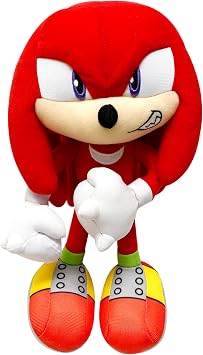 Sonic The Hedgehog - Knuckles Grin Plush 10 H