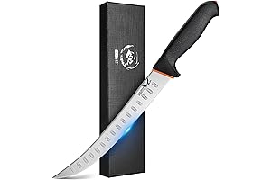 Golden Bird Professional 10" Multifunction Butcher Breaking Knife for Meat Cutting