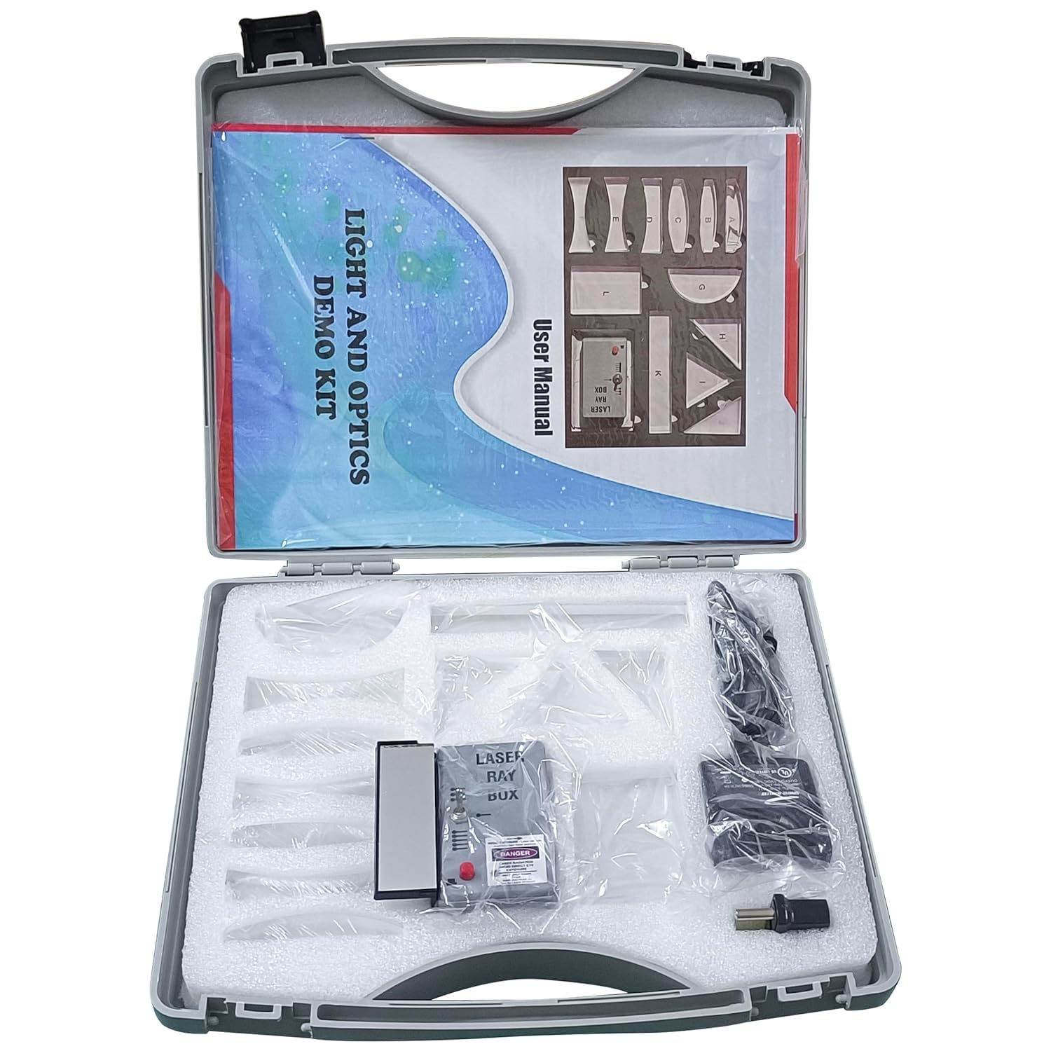 SBT Light and Optics Class Demo Kit - | 12 Acrylic Lenses, Ray Box with 5, 3 & 1 Light Beam configration, Practice Sheets | Perfect for Class 9-12 Physics Experiments & Learning (B0D7J2VLDZ) Amazon Price History, Amazon Price Tracker